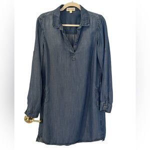 Cloth & Stone Tencel Tunic Dress Size Medium